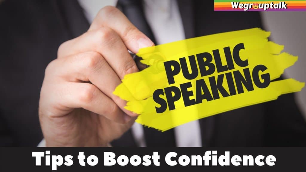 tips to speak confidently in public