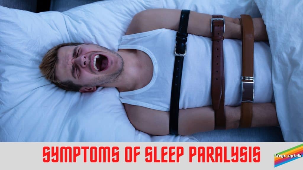 symptoms of sleep paralysis