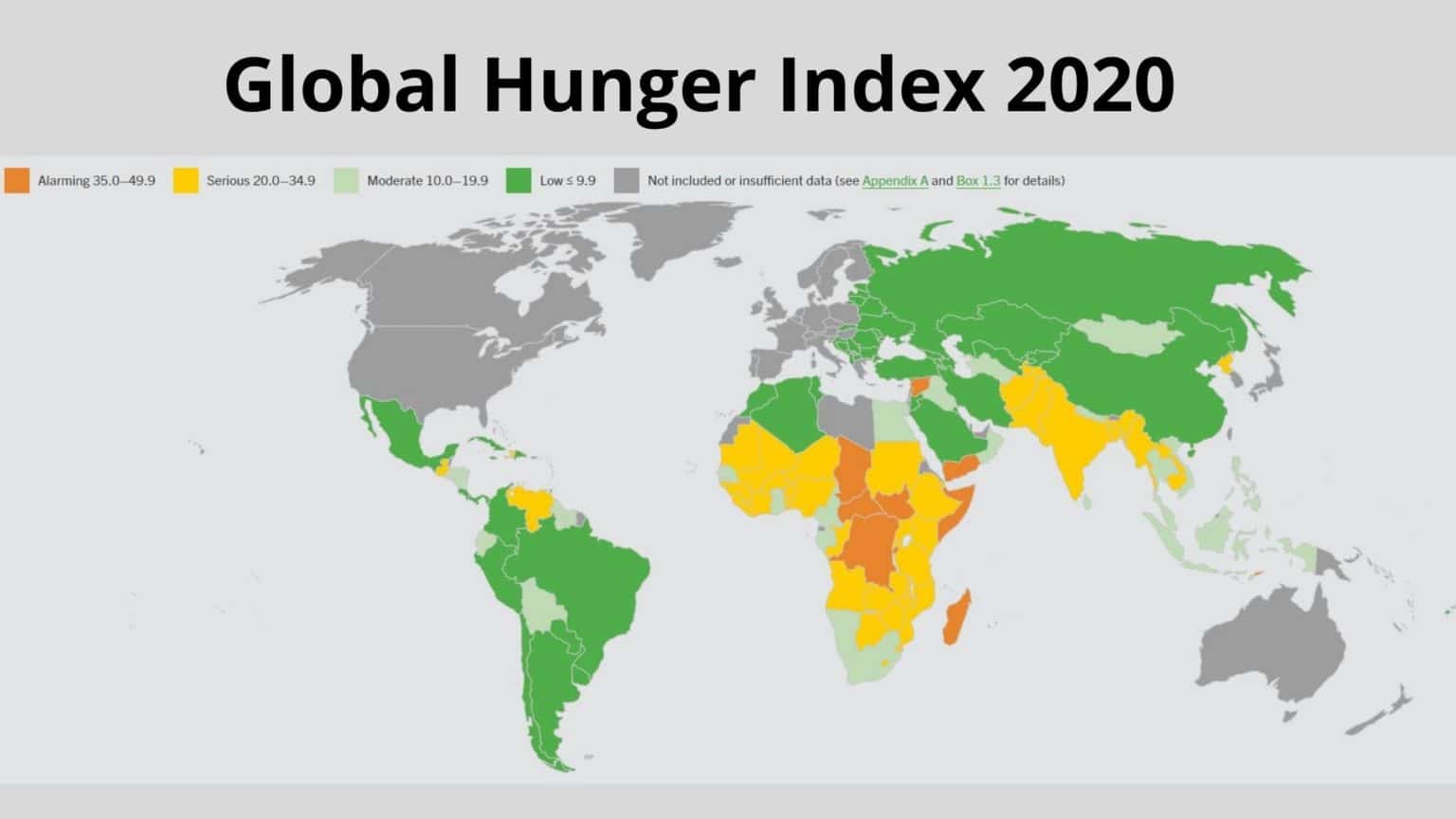 Global Hunger Index 4 Worst Affected Countries What Strategies To